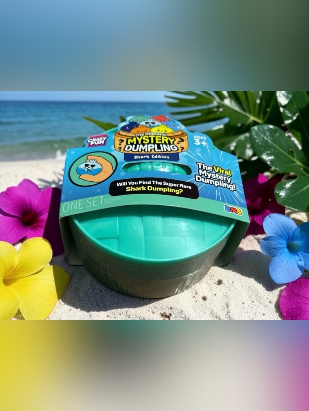 Mystery Dumpling Shark Edition Surprise Toy - Teal